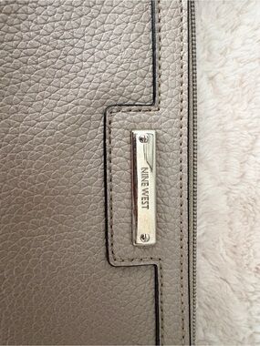 Nine West Taupe Women’s Leather wristlet